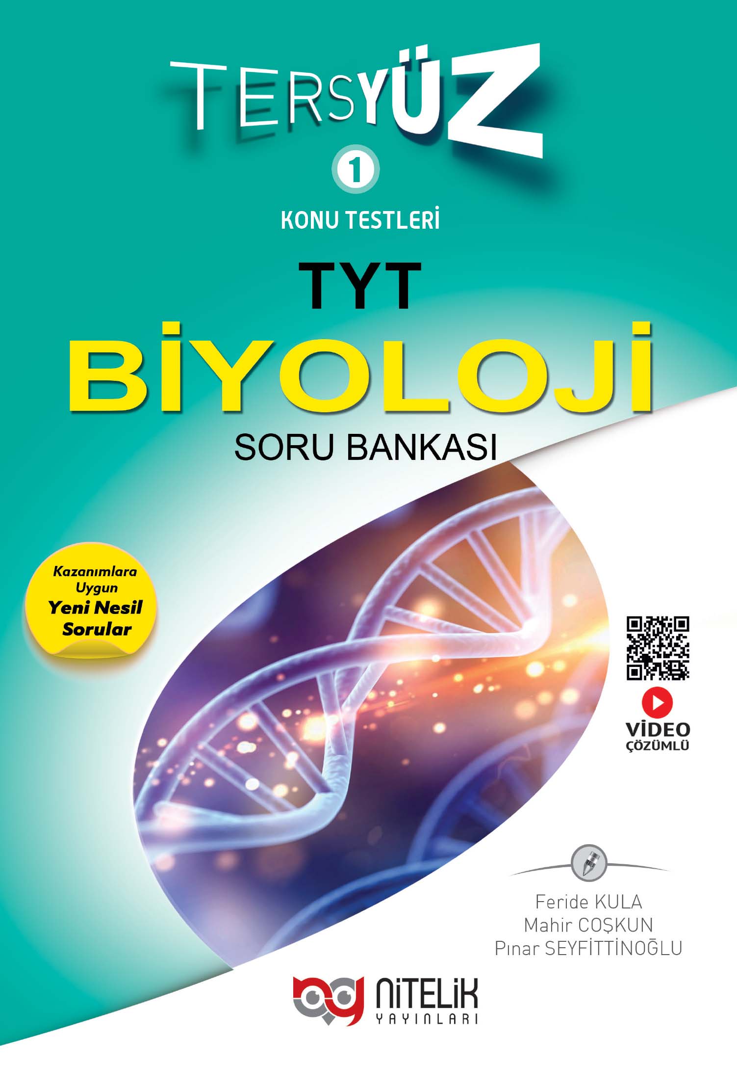 TYT TersYüz Biyoloji Soru Bankası kapak görseli
